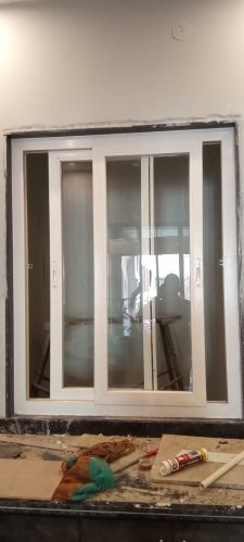 Polished upvc windows, Open Style : Sliding, Packaging Type : Silver