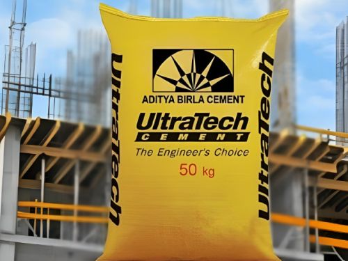 Ultratech OPC 53 Grade Cement, Color : White, Form : Powder