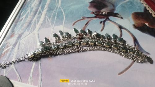 Coated Aluminium Plain Imitation Bracelets, Shape : Round