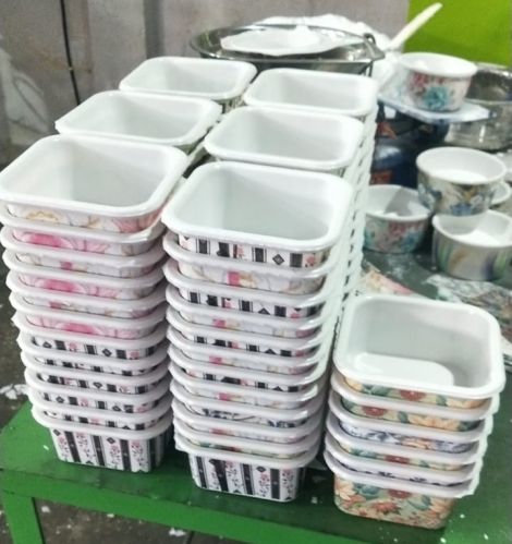 MELAMINE CONTAINER, Color : More Colours, Packaging Type : Loose