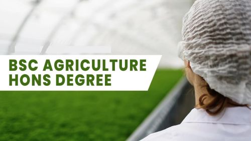 Bsc Agriculture Course