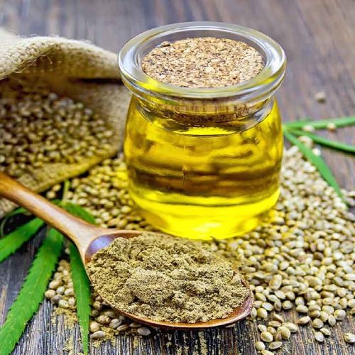 Hemp Seed Oil, Color : Light Yellow, Form : Liquid