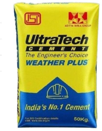 Ultratech Weather Plus Cement, Form : Powder, Grade : 53