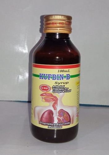 Abex Pharma Kufbin B Cough Syrup, Form : Liquid