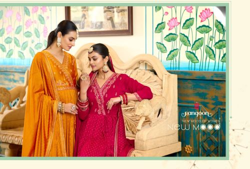 Party Wear ladies suits, Pattern : Plain