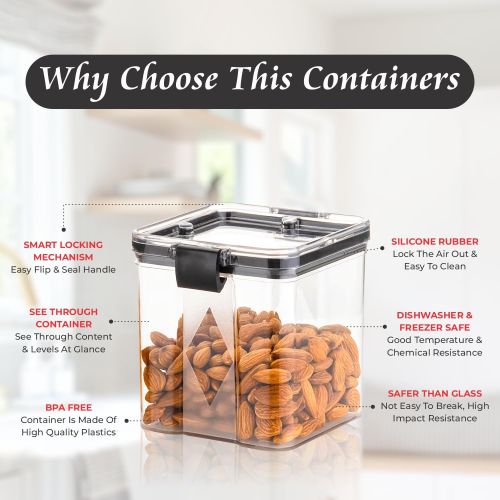 Plastic Airtight Container, Brand Name : Kitchmake