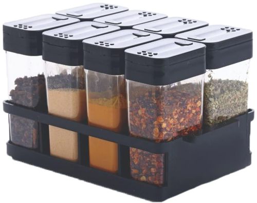 Plastic Spice Boxes, Brand Name : Kitchmake, Packaging Type : BLACK
