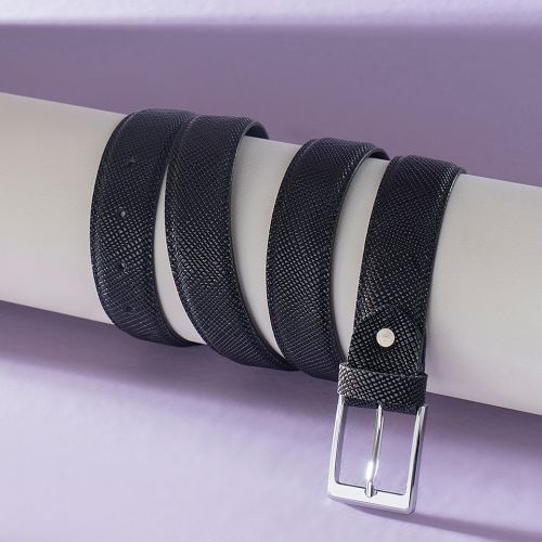 Plain Polished leather belts Formal Wear, Gender : Male