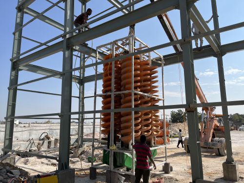 Spiral Concentrators For Mineral Separation, Brand Name : Caspian