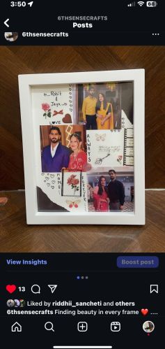 Polished photo frames, Frame Shape : Rectangular for Wedding Gallery