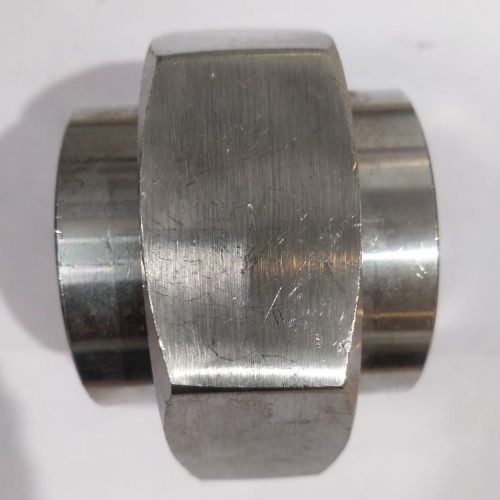 Polished Stainless Steel Butt Weld Union, Color : Silver