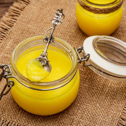 A2 Desi Cow Ghee, Packaging Type : Yellow, Form : Liquid for Cooking