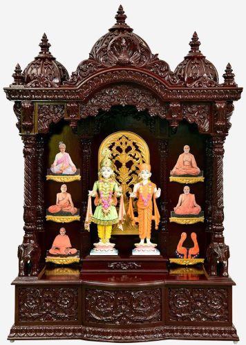 Polished Wooden Carving Art Temple, Brand Name : TemplesCollections