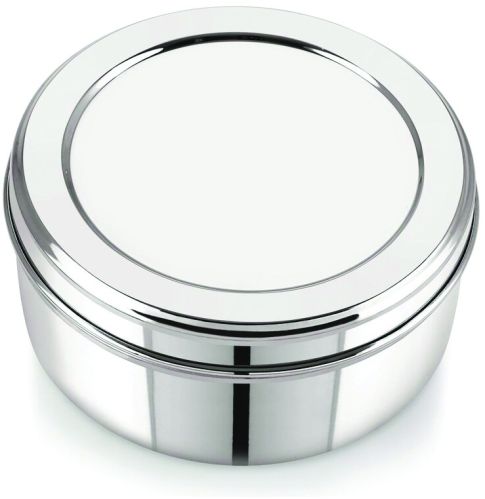 6 Inch Stainless Steel Puri Storage Box