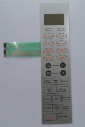 AB324 : Microwave Oven Membrane Keypad : Model No : 30SC3: