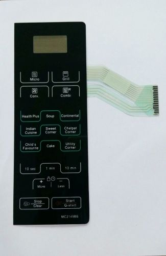 ABLE AB340 Microwave Oven Membrane KeypadPB :