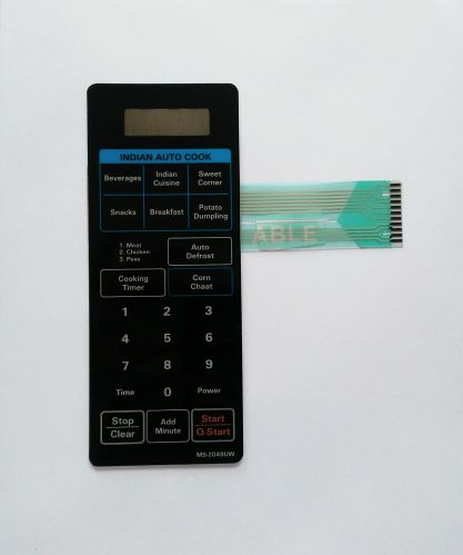 ABLE AB342 Microwave Oven Membrane Keypad