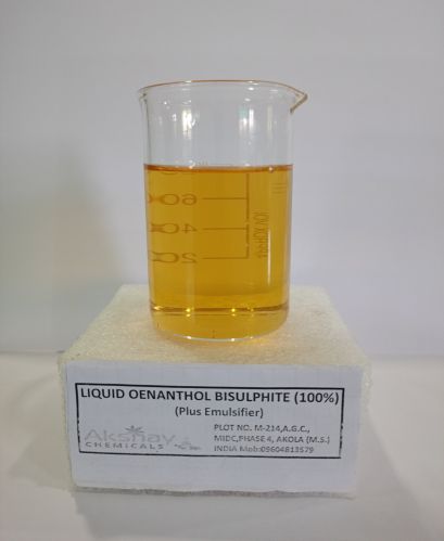 Liquid Oenanthol Bisulphite 100% Tech + Emulsifier