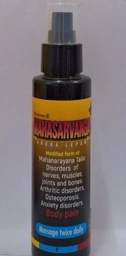 Mahasarvanga Ardra Lepam Body Pain Lotion, Gender : Unisex