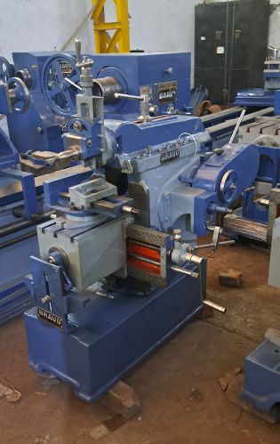 Bravo Semi Automatic 12 Inch Stroke Shaping Machine, Color : Blue