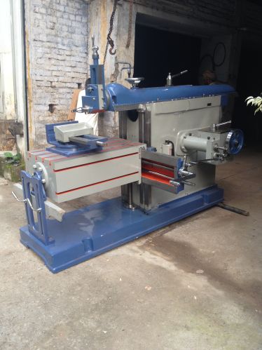 Bravo Semi Automatic 42 Inch Stroke Shaping Machine, Color : Blue