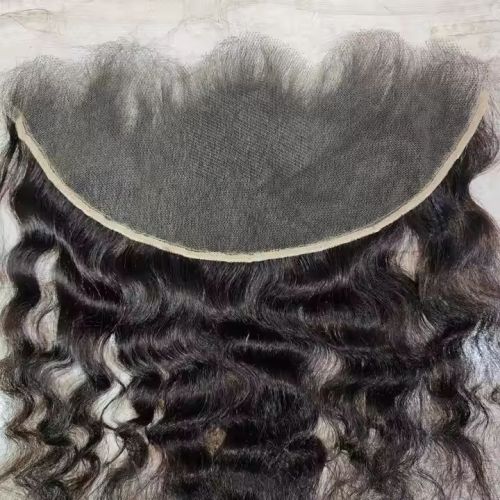 Raw Unprocessed Human Hair Extension, Color : Black Curly