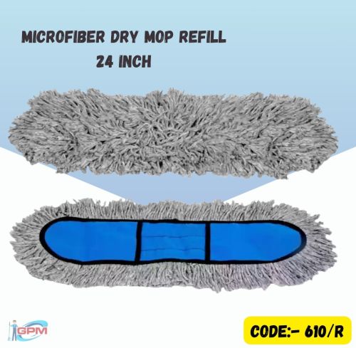 GPM Microfibre 24 Inch Microfiber Dry Mop Refill