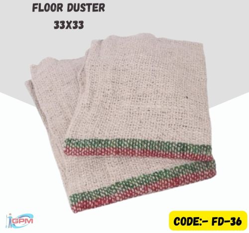 GPM Cotton 33X33 Inch Floor Duster, Shape : Rectanglar