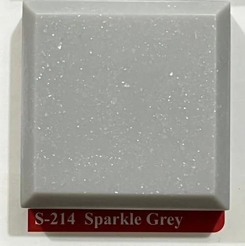 Chip Sparkle Grey Acrylic Solid Surface Sheet