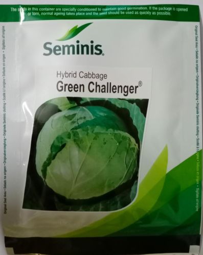 Seminis Green Challenger Hybrid Cabbage Seed, Packaging Size : 10gm