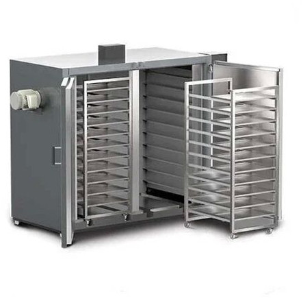 Saiman 48 Tray Stainless Steel Tray Dryer, Color : Silver, Gray