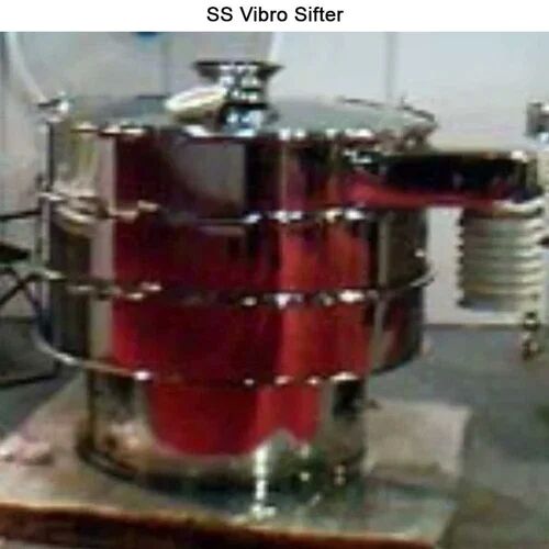 Saiman Electric Polished Automatic Stainless Steel Vibro Sifter