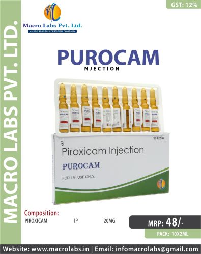 Piroxicam 20 Mg Inj