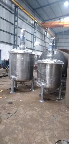 Polished Stainless Steel Stirrer Machine