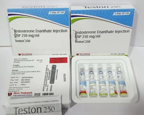 Testosterone Enanthate Injection, Color : Seamless, Form : Liquid, Packaging Type : Glass Bottle