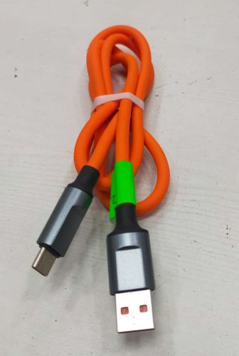 Araldo Silicon Rubber USB Type C Cable for Charging