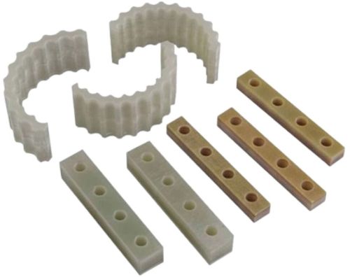 Coated FIBERGLASS Glass Epoxy Machined Component, Brand Name : DKFI