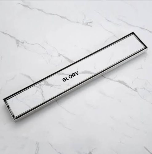 Glory Polished Stainless Steel Tile Insert Floor Drain