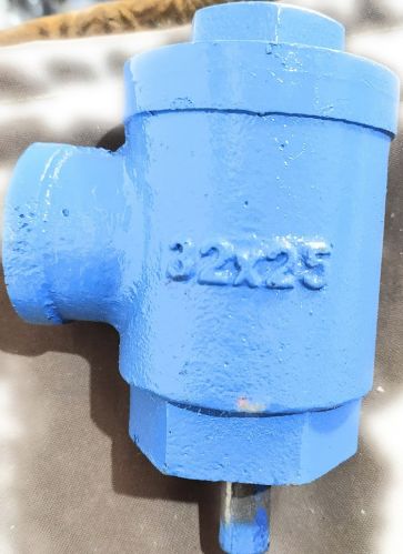 Cast Iron Angle Valve, Color : Blue, M. Green 🟢, Red 🔴, M. Blue 🔵, Certification : Msme