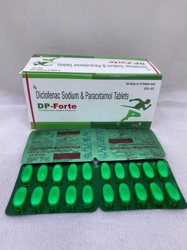 Diclofenace Sodium & Paracetamol Tablets