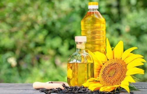 Refined Natural organic sunflower oil