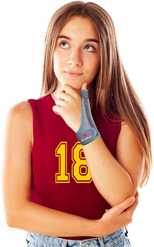 Neoprene Plain BB-18 Thumb Spica Splint, Color : Blue