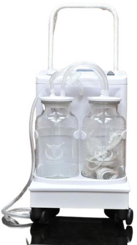 Nareena Lifesciences Double Jar Suction Machine, Color : White