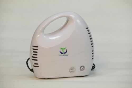 Nareena Lifesciences Manual Electric Nebulizer Machine, Color : Light White For Clinical Purpose