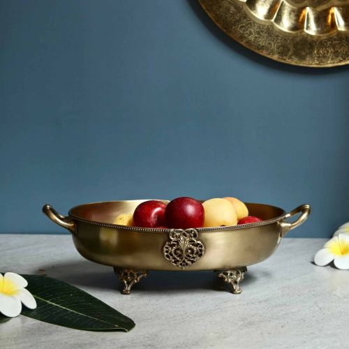 Coated Brass Fruit Bowl