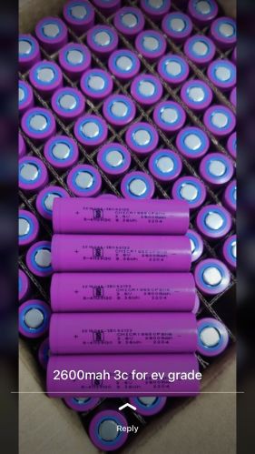 Li-ion 2600mAh 3.6v Lithium-ion 18650 Rechargeable Battery-cmicr