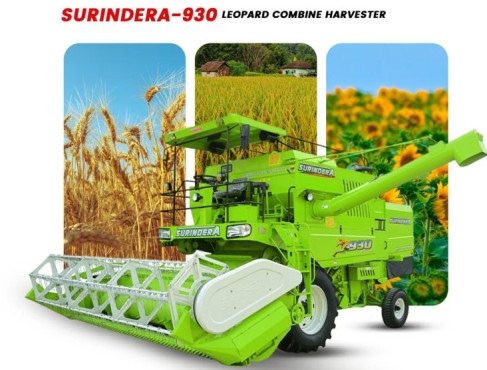 Tractor Driven Combine Harvester, Brand Name : Surindera
