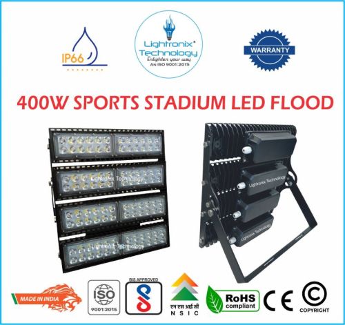 Aluminum Casting Lightronix 400 Watt Stadium LED Flood Light