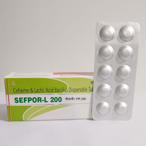 SEFPOR-L Cefixime Tablets, Color : Silver
