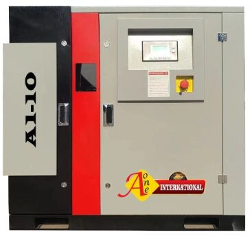 A-ONE INTERNATIONAL Aluminium 50Hz FULLY AUTOMATIC screw compressors, Color : Dark Grey, Grey, Silver